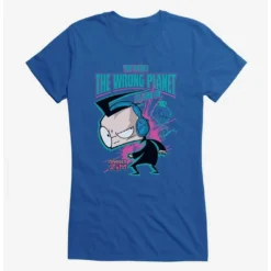 Cheap ❤️ Invader Zim Wrong Planet To Land On 🔔 Girls T-Shirt ⭐ -Invader Zim shop 20158205 hi