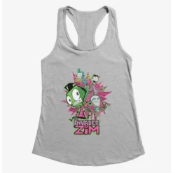 Best Pirce 🥰 Invader Zim GIR & Roboparents Girls Tank 🎉