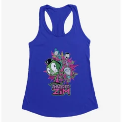 Best Pirce 🥰 Invader Zim GIR & Roboparents Girls Tank 🎉 -Invader Zim shop 20158321 hi