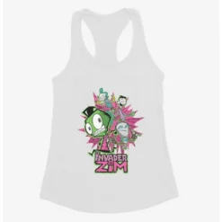 Best Pirce 🥰 Invader Zim GIR & Roboparents Girls Tank 🎉 -Invader Zim shop 20158335 hi