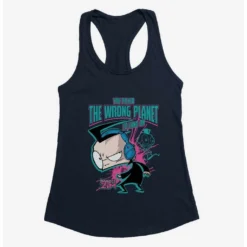 Brand new ✨ Invader Zim Wrong Planet To Land On 🔔 Girls Tank ⭐ -Invader Zim shop 20158608 hi